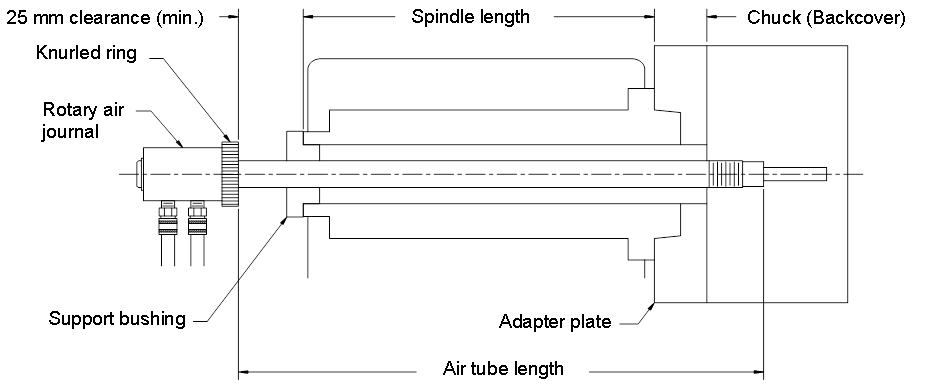 Air tube length